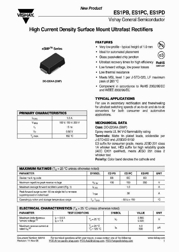ES1PD-E384A_3831400.PDF Datasheet