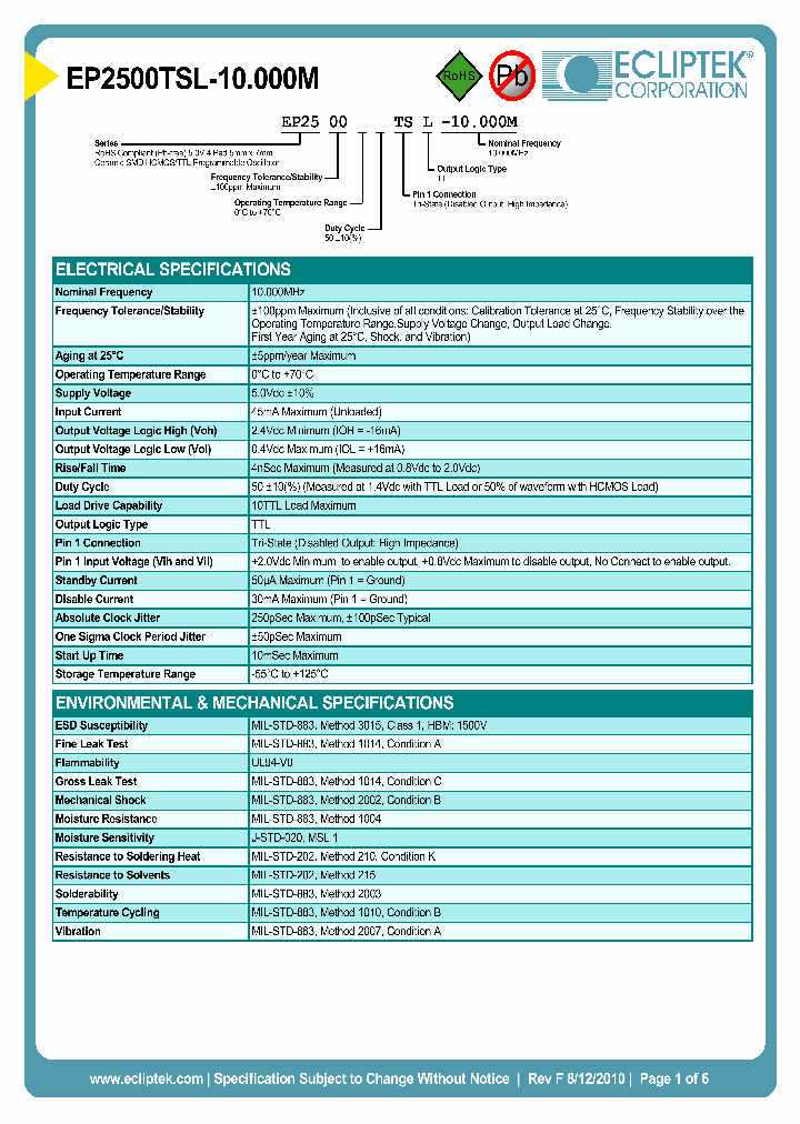 EP2500TSL-10000M_3843693.PDF Datasheet