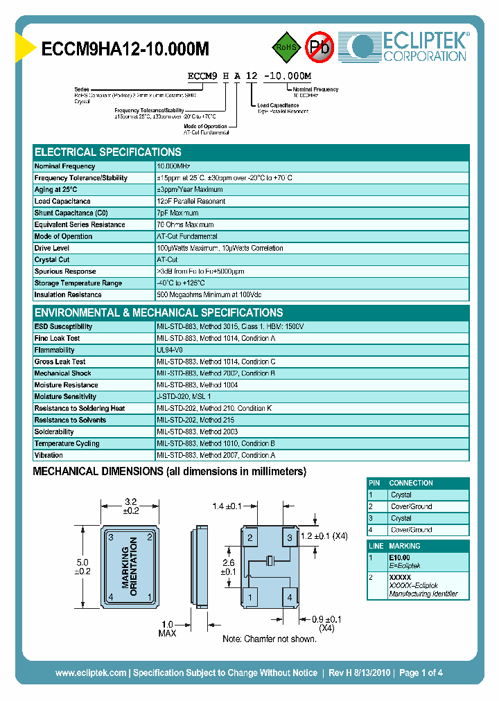 ECCM9HA12-10000M_3844007.PDF Datasheet