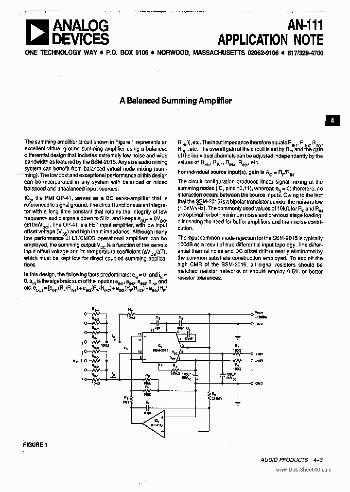 AN111_4088163.PDF Datasheet