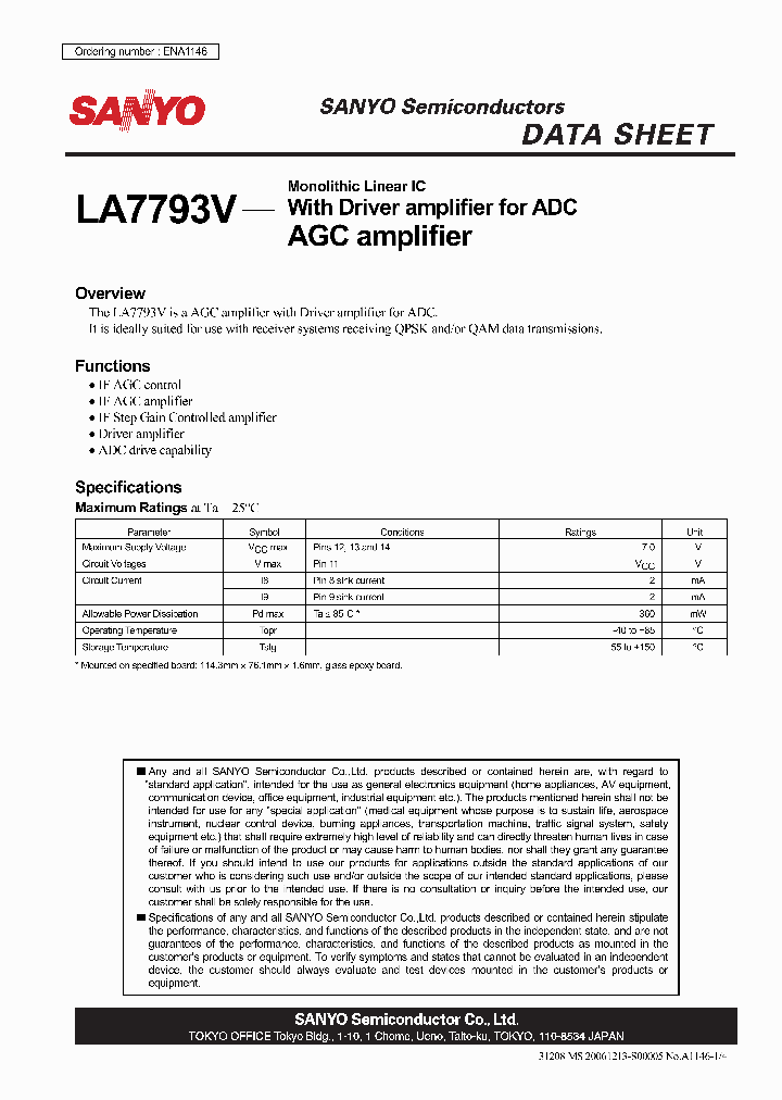 LA7793V_4088233.PDF Datasheet