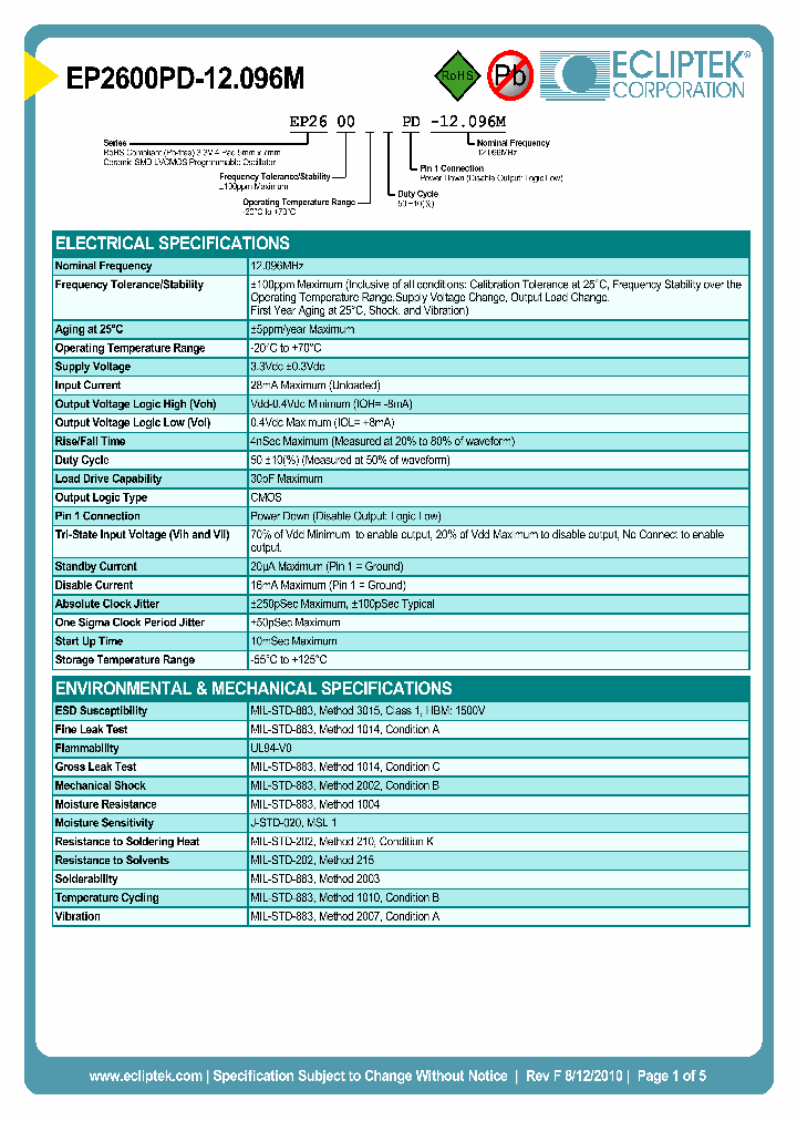 EP2600PD-12096M_3844434.PDF Datasheet