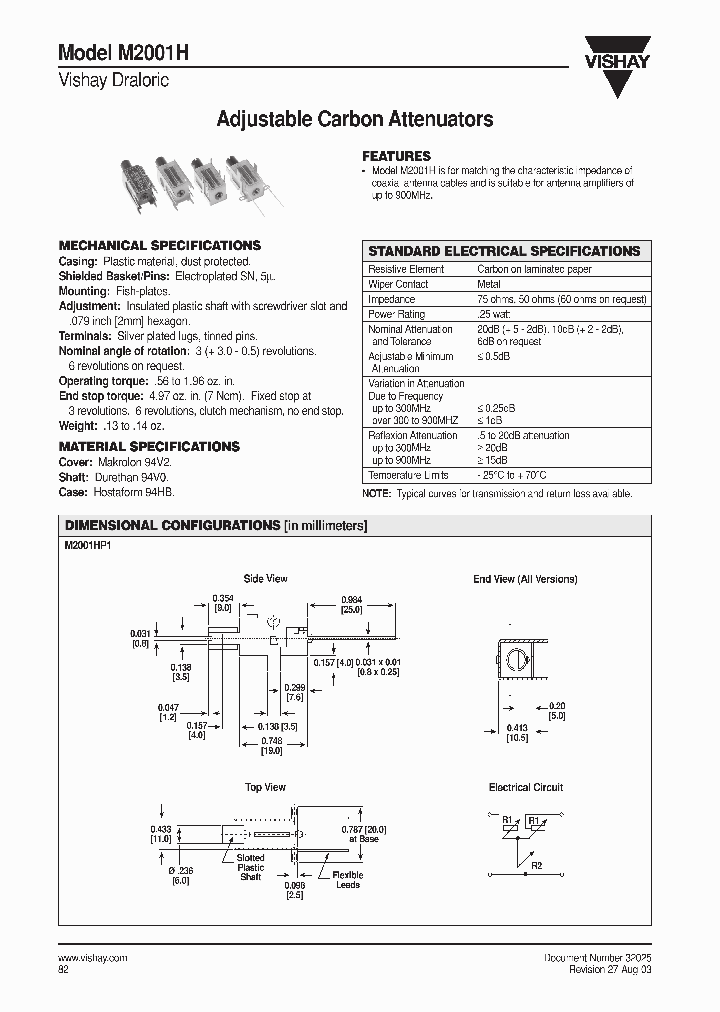 M2001HP3-75R-10DB-6U_3850053.PDF Datasheet