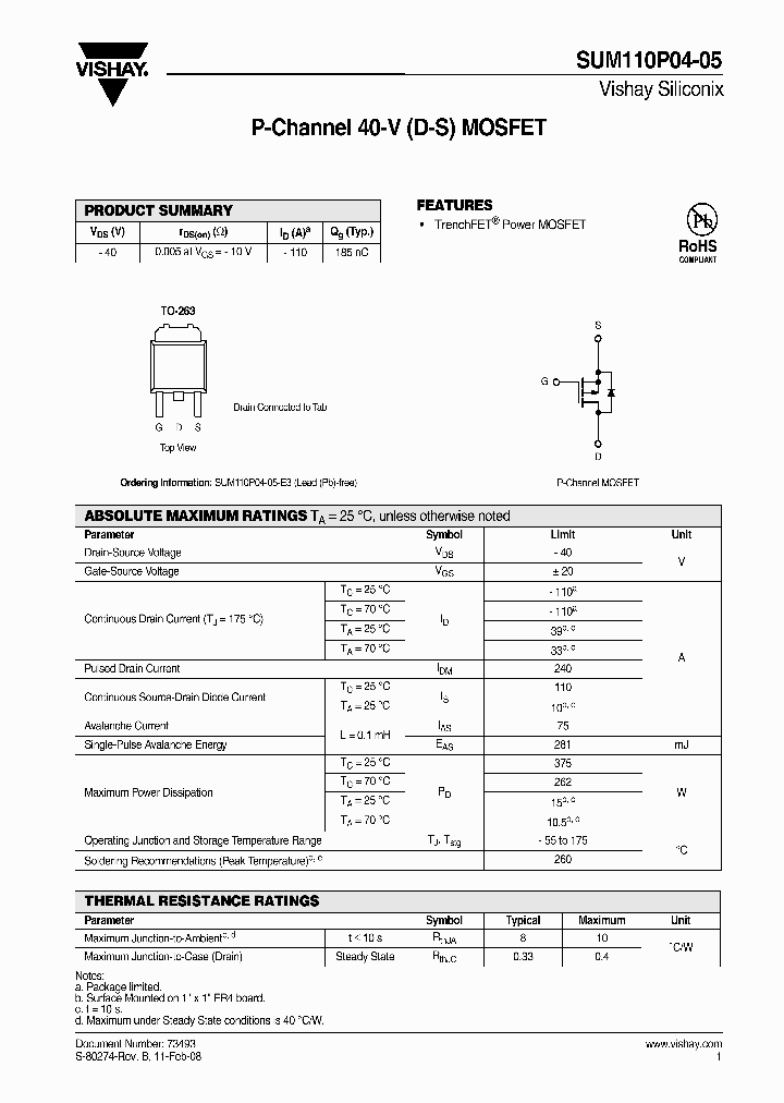 SUM110P04-05-E3_3843733.PDF Datasheet