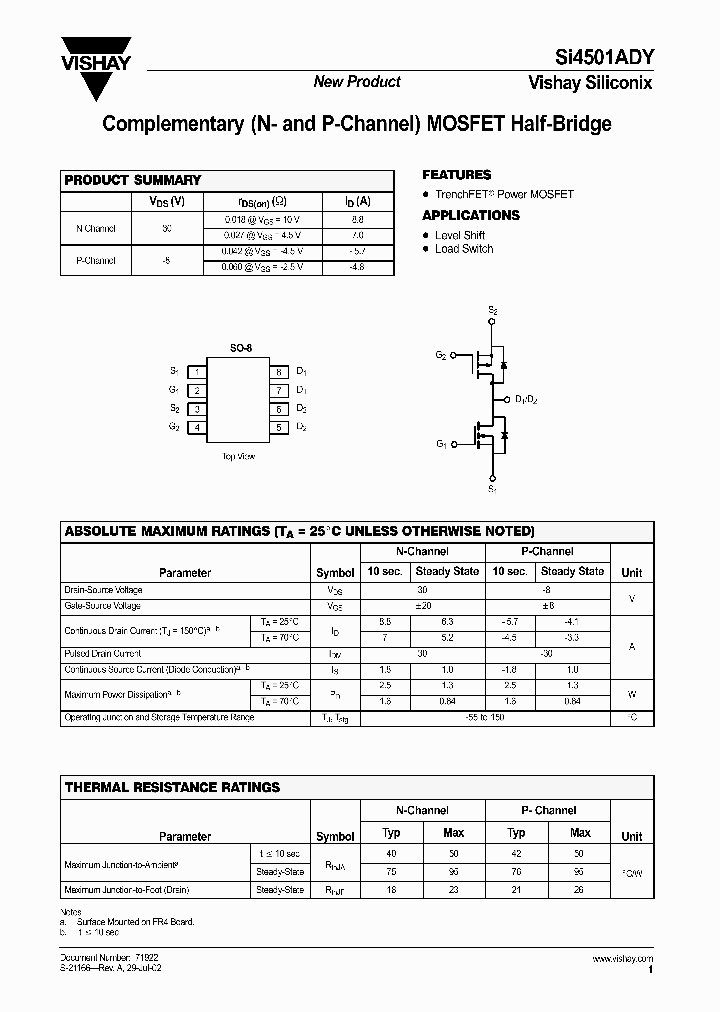 SI4501ADY_4101264.PDF Datasheet