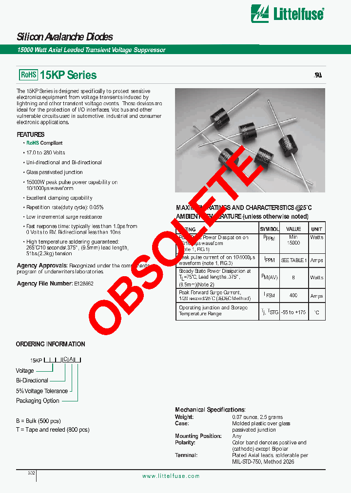 15KP45AB_3855059.PDF Datasheet