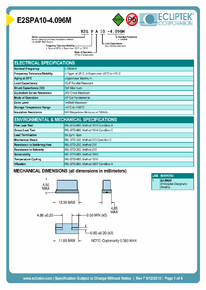 E2SPA10-4096M_3862607.PDF Datasheet