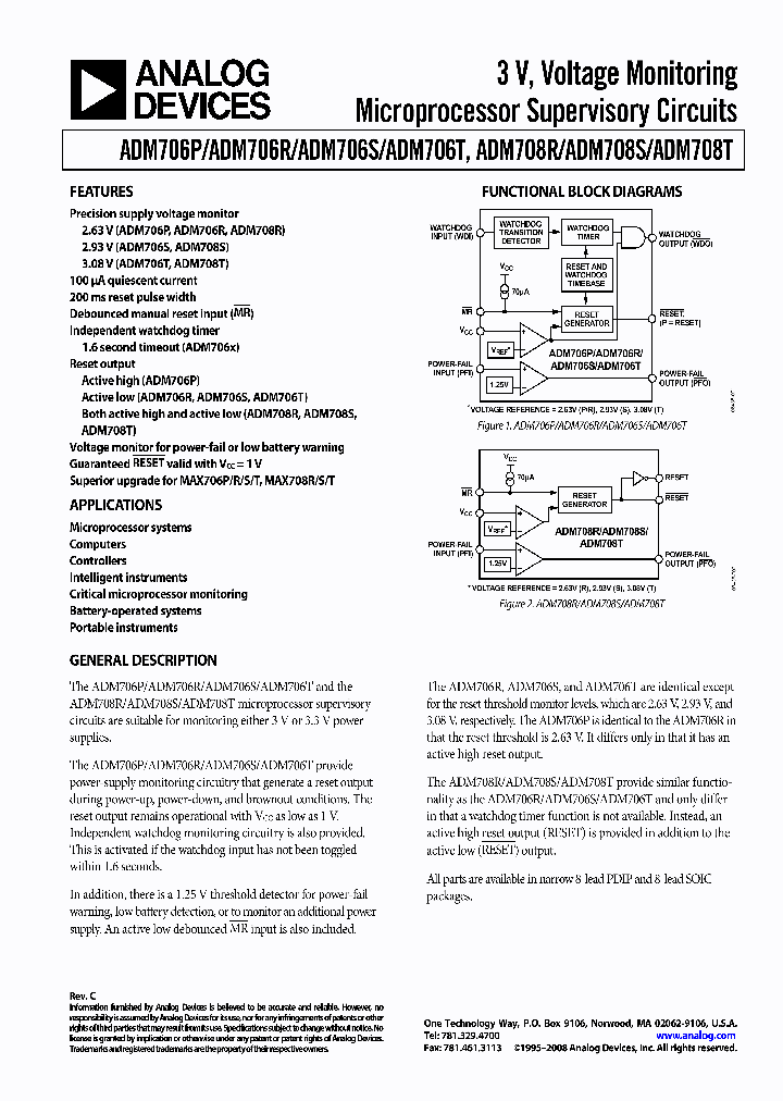 ADM706PARZ-REEL_3863139.PDF Datasheet