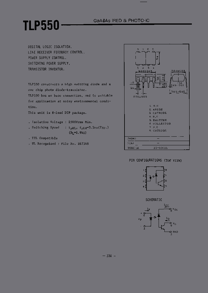 TLP550TP5_3871454.PDF Datasheet