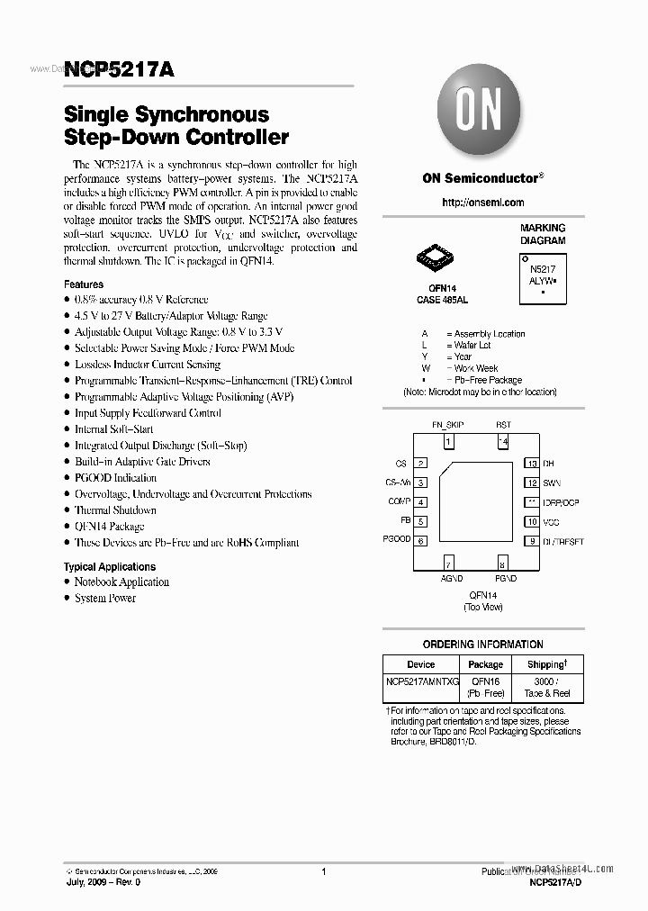 NCP5217A_4112758.PDF Datasheet