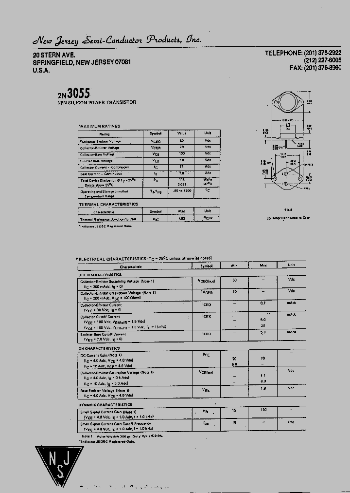 2N3055_4112100.PDF Datasheet