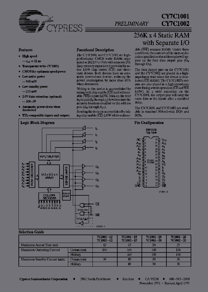 CY7C1002-12PC_3872104.PDF Datasheet