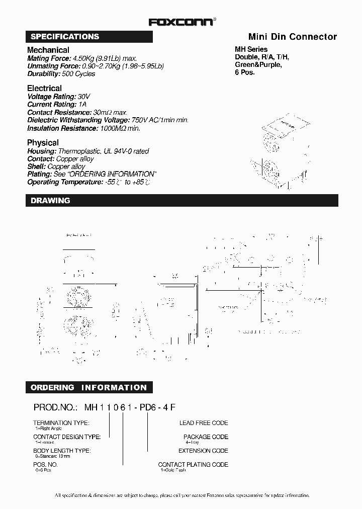 MH11061-PD6-4F_3874188.PDF Datasheet