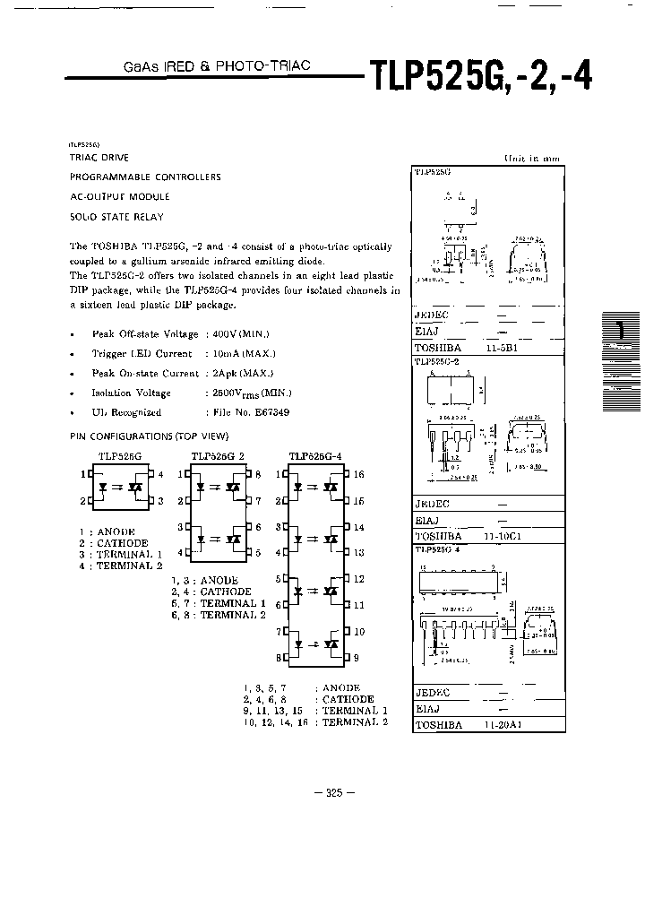 TLP525G-2LF4_3871676.PDF Datasheet