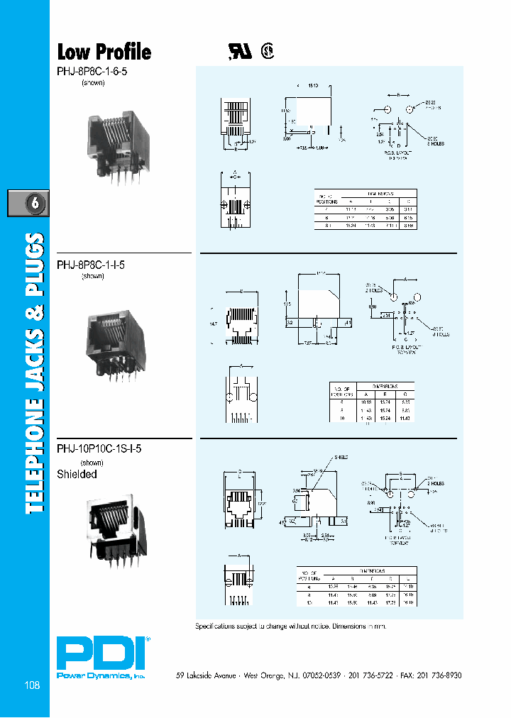 PHJ-8P8C-1-I-5_3883225.PDF Datasheet