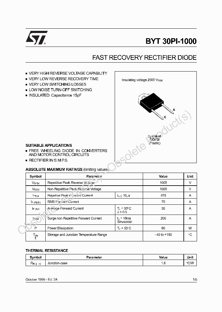 BYT30PI-1000RG_3884816.PDF Datasheet