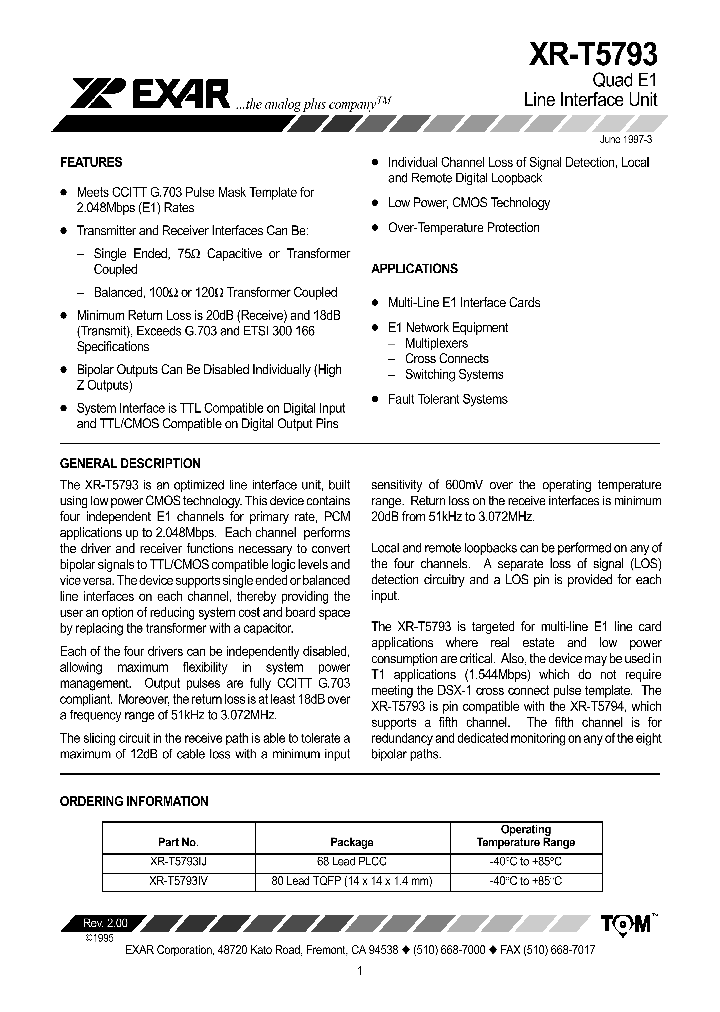 XRT5793IV-F_3885945.PDF Datasheet