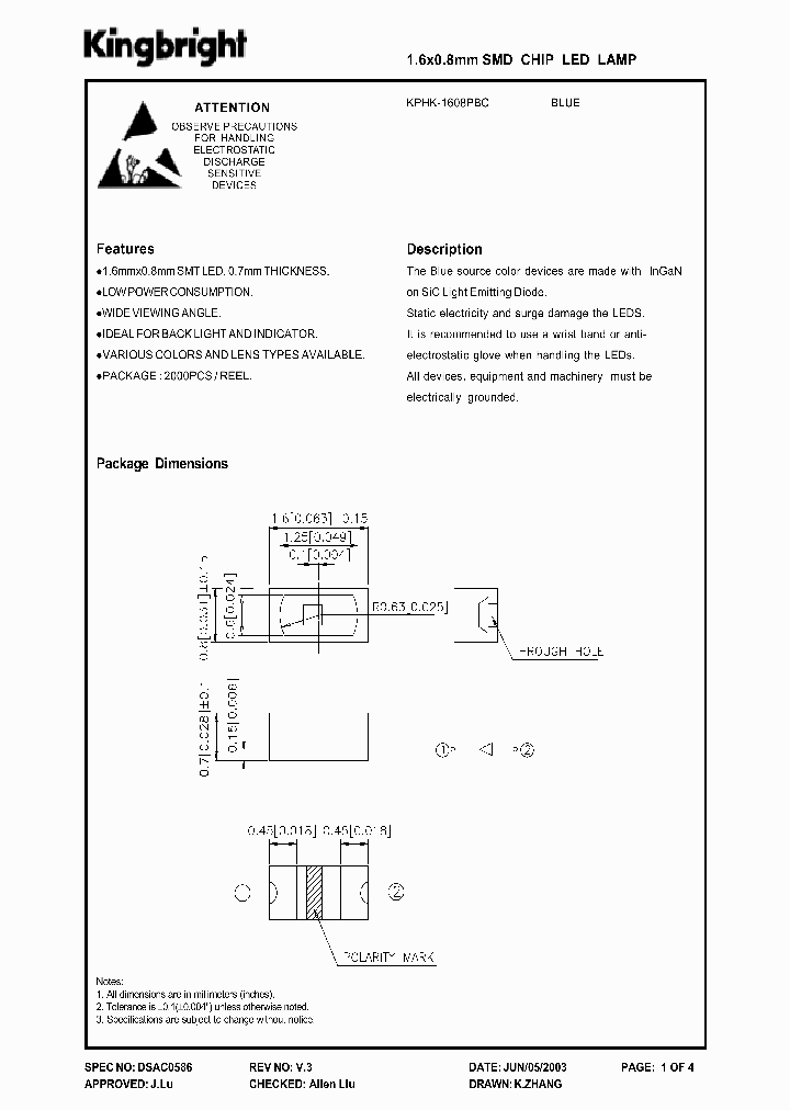 KPHK-1608PBC_3883214.PDF Datasheet