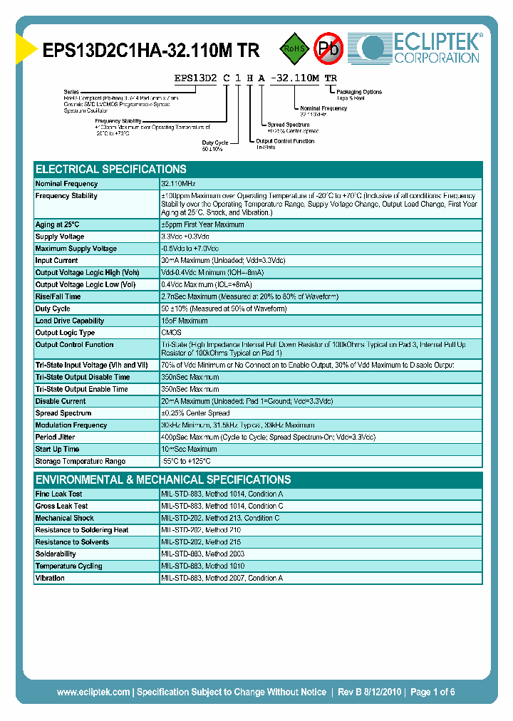 EPS13D2C1HA-32110MTR_3892008.PDF Datasheet