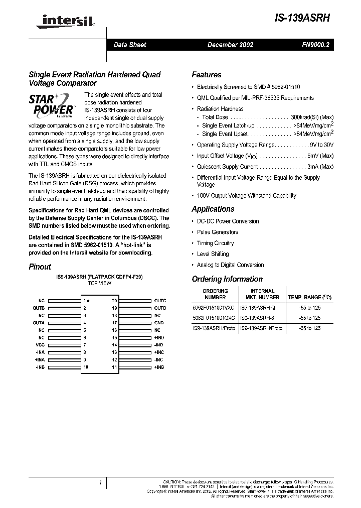 IS-139ASRH_4127429.PDF Datasheet