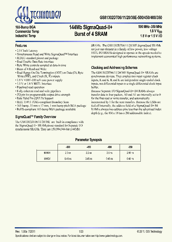GS81302DT38GE-450_3898978.PDF Datasheet