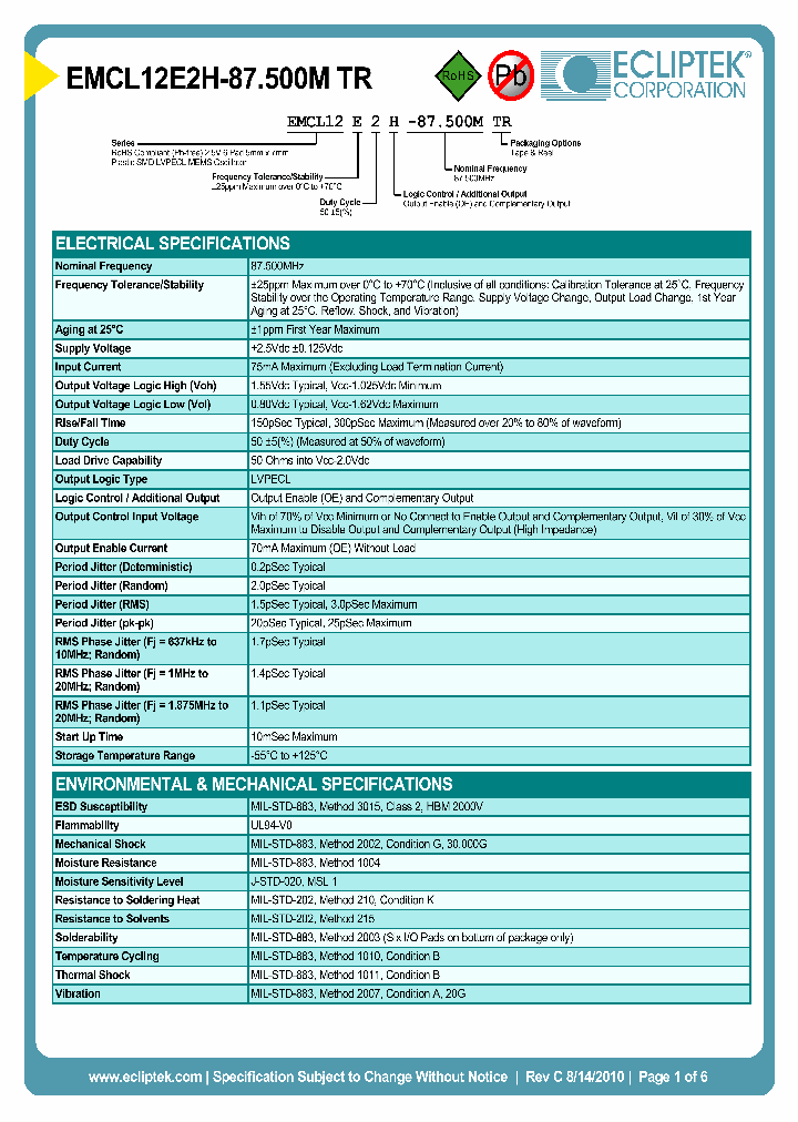 EMCL12E2H-87500MTR_3899741.PDF Datasheet