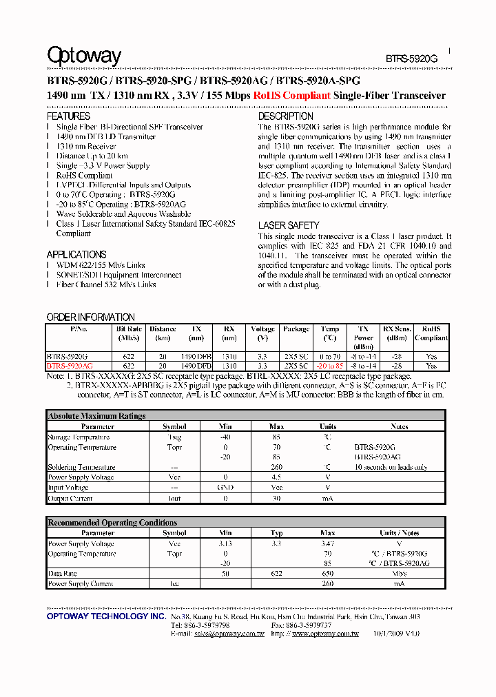 BTRS-5920G09_4143712.PDF Datasheet