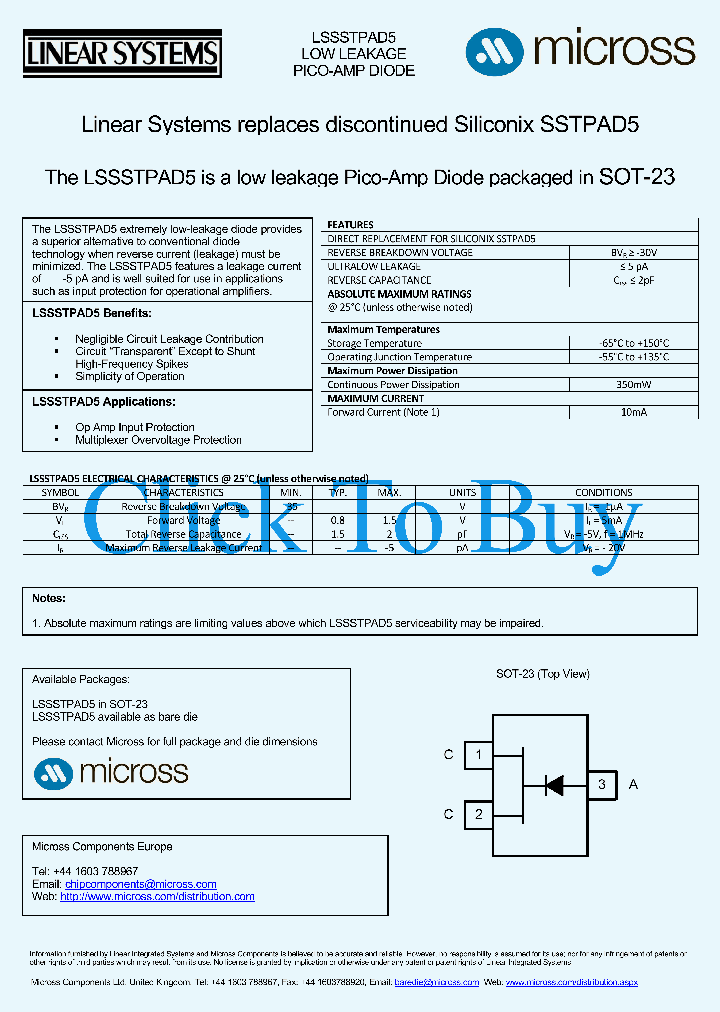 LSSSTPAD5_4149534.PDF Datasheet