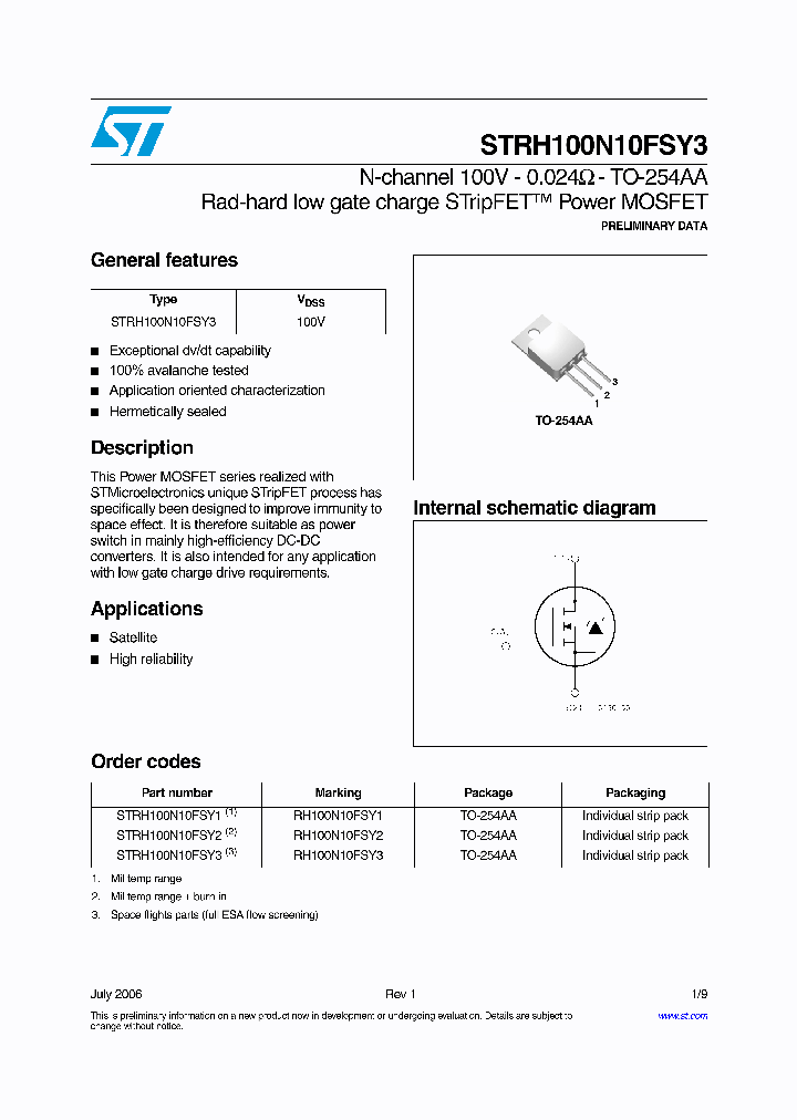 STRH100N10FSY2_3907476.PDF Datasheet