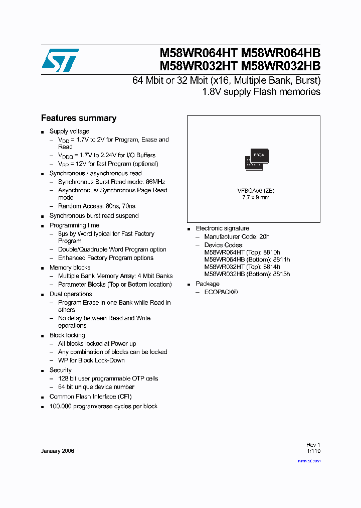 M58WR032HT60ZB6E_3917445.PDF Datasheet