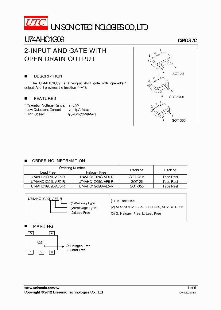 U74AHC1G09L-AE5-R_4151607.PDF Datasheet