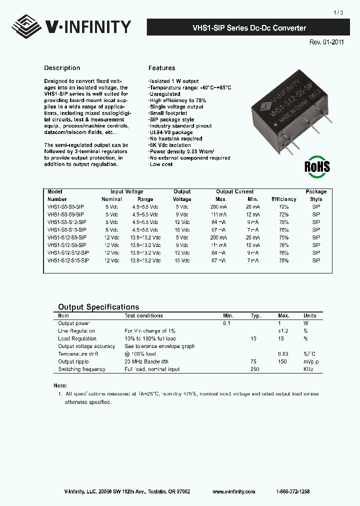 VHS1-S5-S5-SIP11_4159677.PDF Datasheet