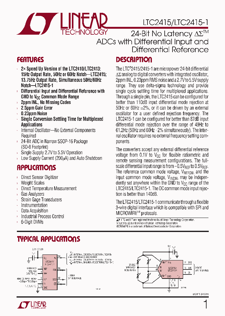 LTC2415-1CGNTR_3947387.PDF Datasheet