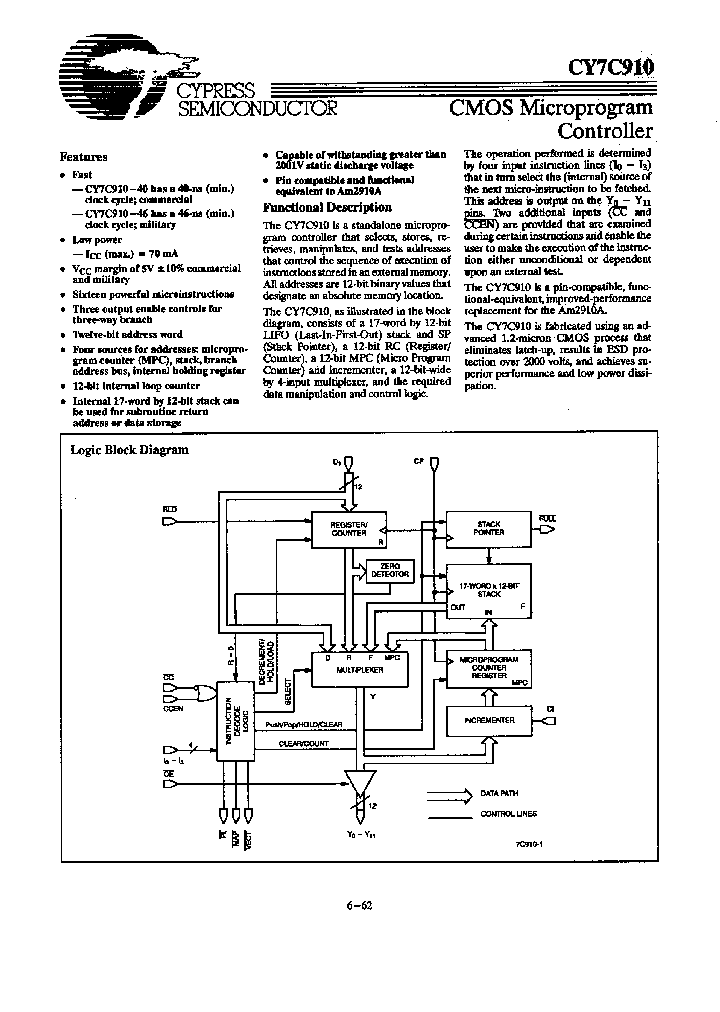 CY7C910-51LMB_3962401.PDF Datasheet