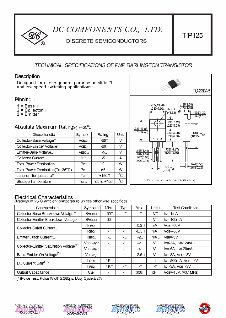 TIP125_4172447.PDF Datasheet