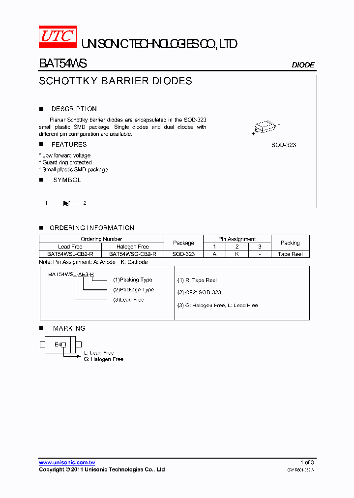 BAT54WSG-CB2-R_4176224.PDF Datasheet