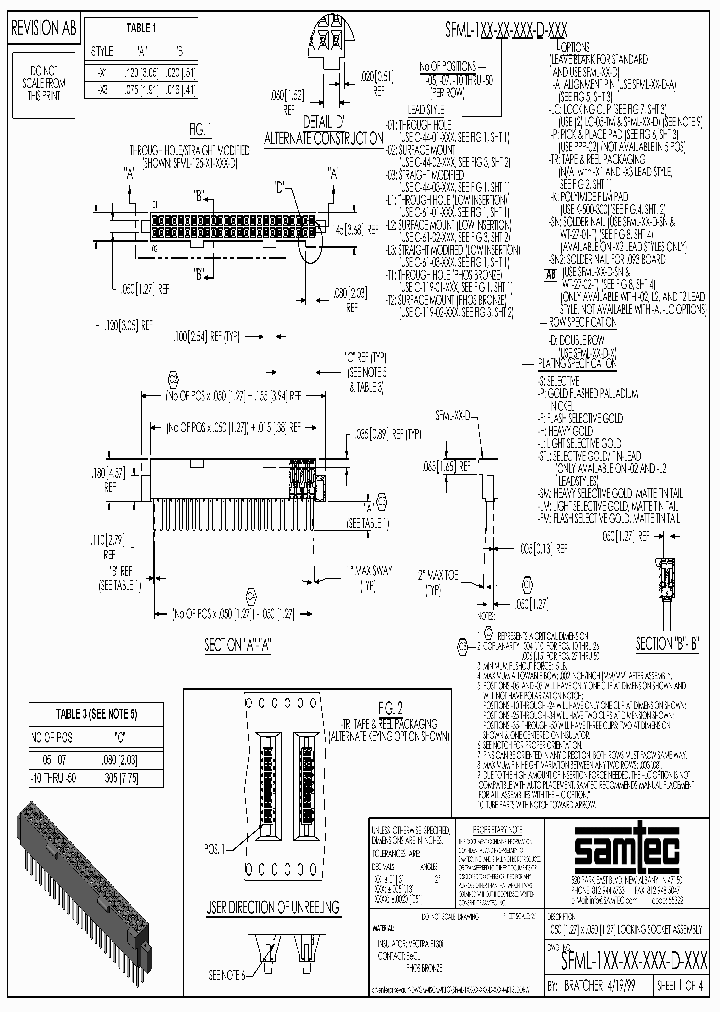 SFML-115-T1-S-D_3985594.PDF Datasheet