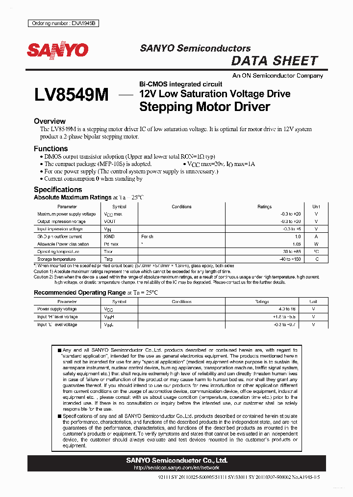 LV8549M_4182189.PDF Datasheet