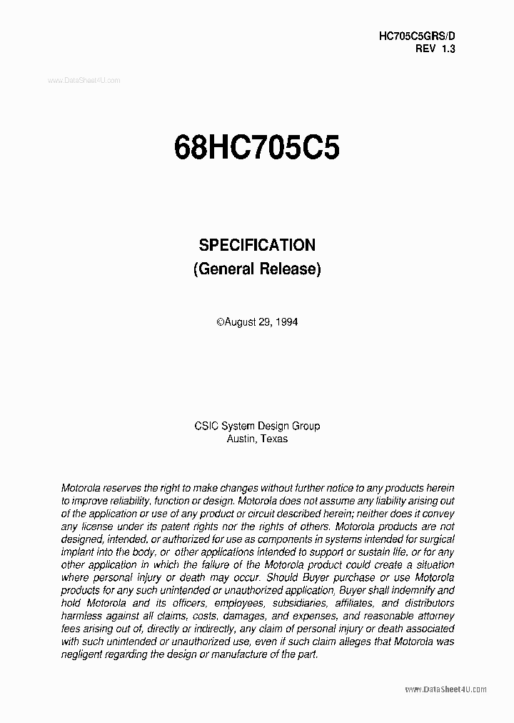 68HC705C5_4182431.PDF Datasheet