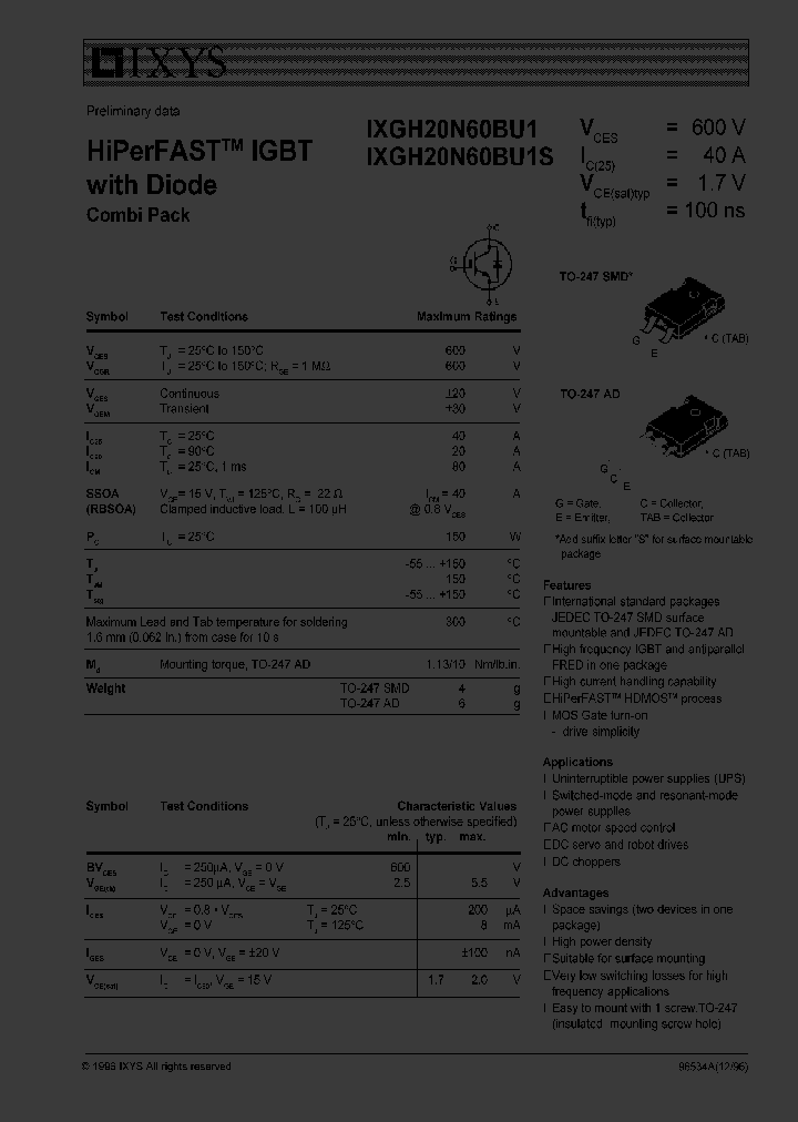 IXGH20N60U1_4001025.PDF Datasheet