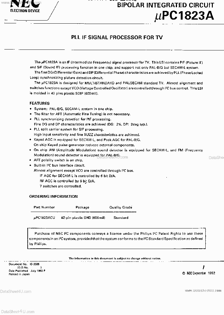 UPC1823A_4185677.PDF Datasheet