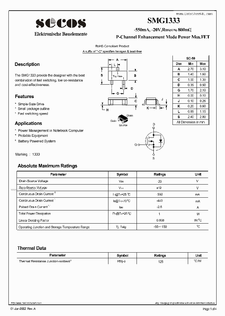 SMG1333_4185902.PDF Datasheet