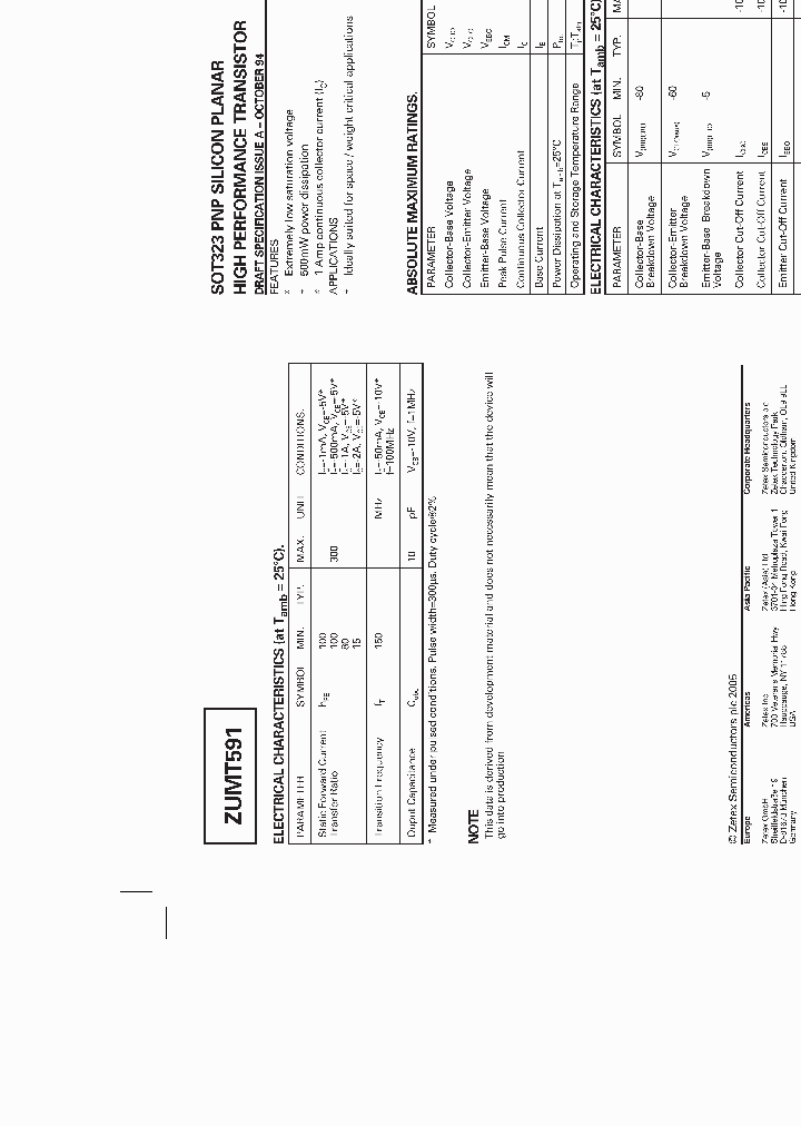 ZUMT591_4059175.PDF Datasheet