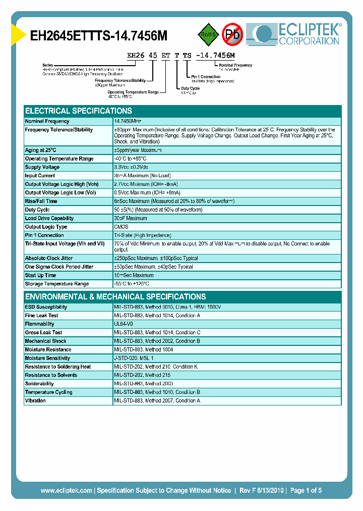 EH2645ETTTS-147456M_4066359.PDF Datasheet