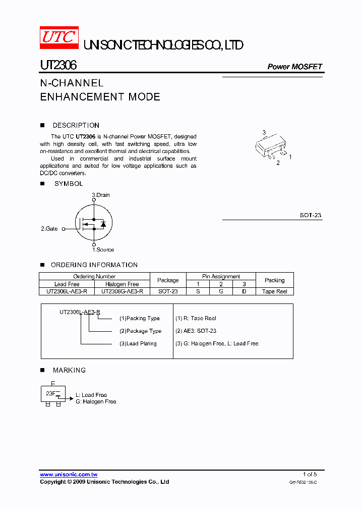 UT2306G-AE3-R_4215093.PDF Datasheet