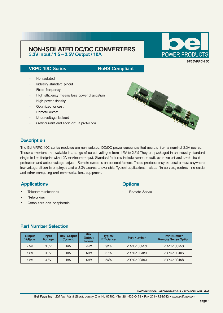 VRPC-10C25S_4090281.PDF Datasheet