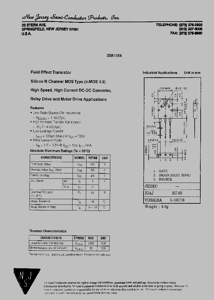 2SK1358_4228193.PDF Datasheet