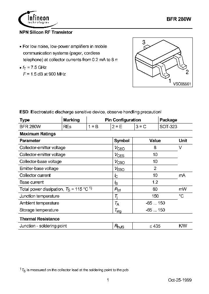 BFR280W_4232560.PDF Datasheet