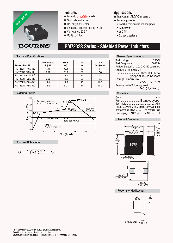 PM7232S-R72M-RC_4158465.PDF Datasheet
