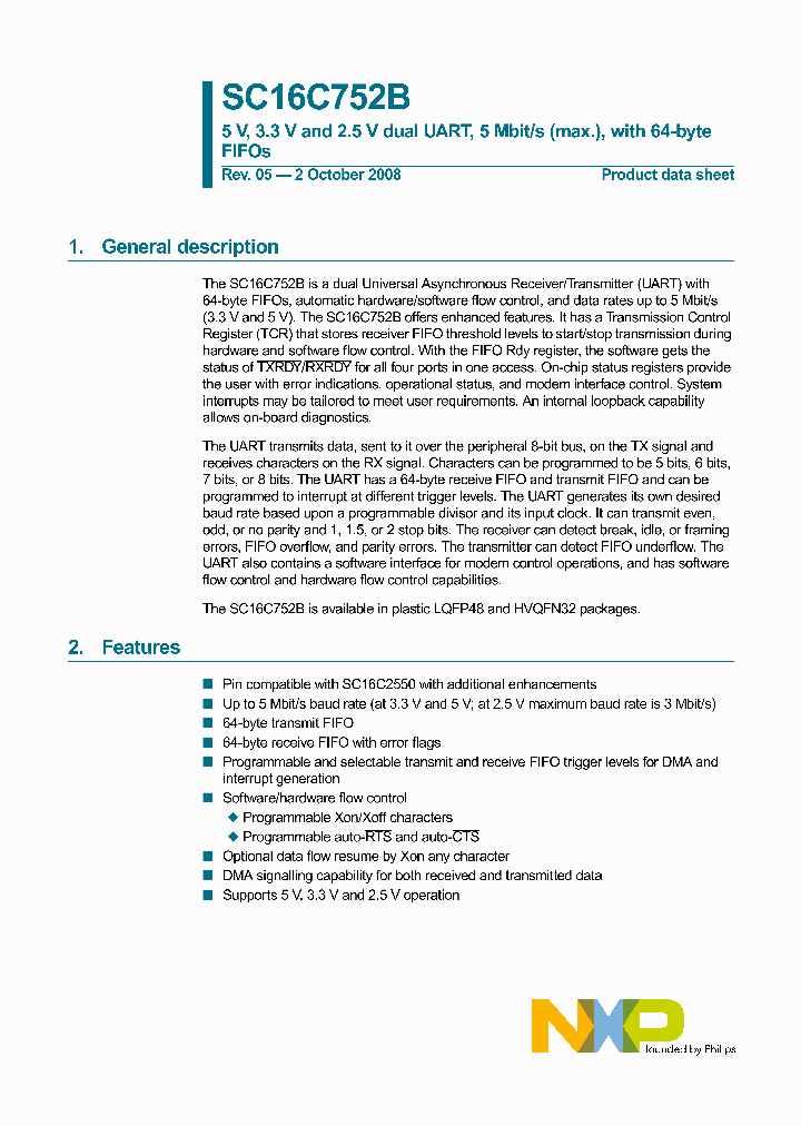 SC16C752BIBS128_4169970.PDF Datasheet